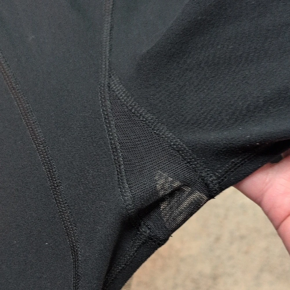 lululemon athletica Black‎ Fitted Zippered Pullover